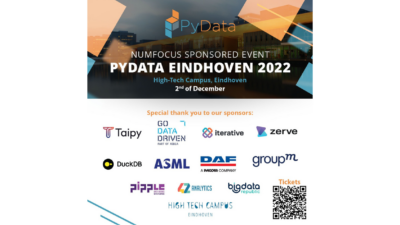 Taipy at the High Tech Campus for PyData Eindhoven 2022